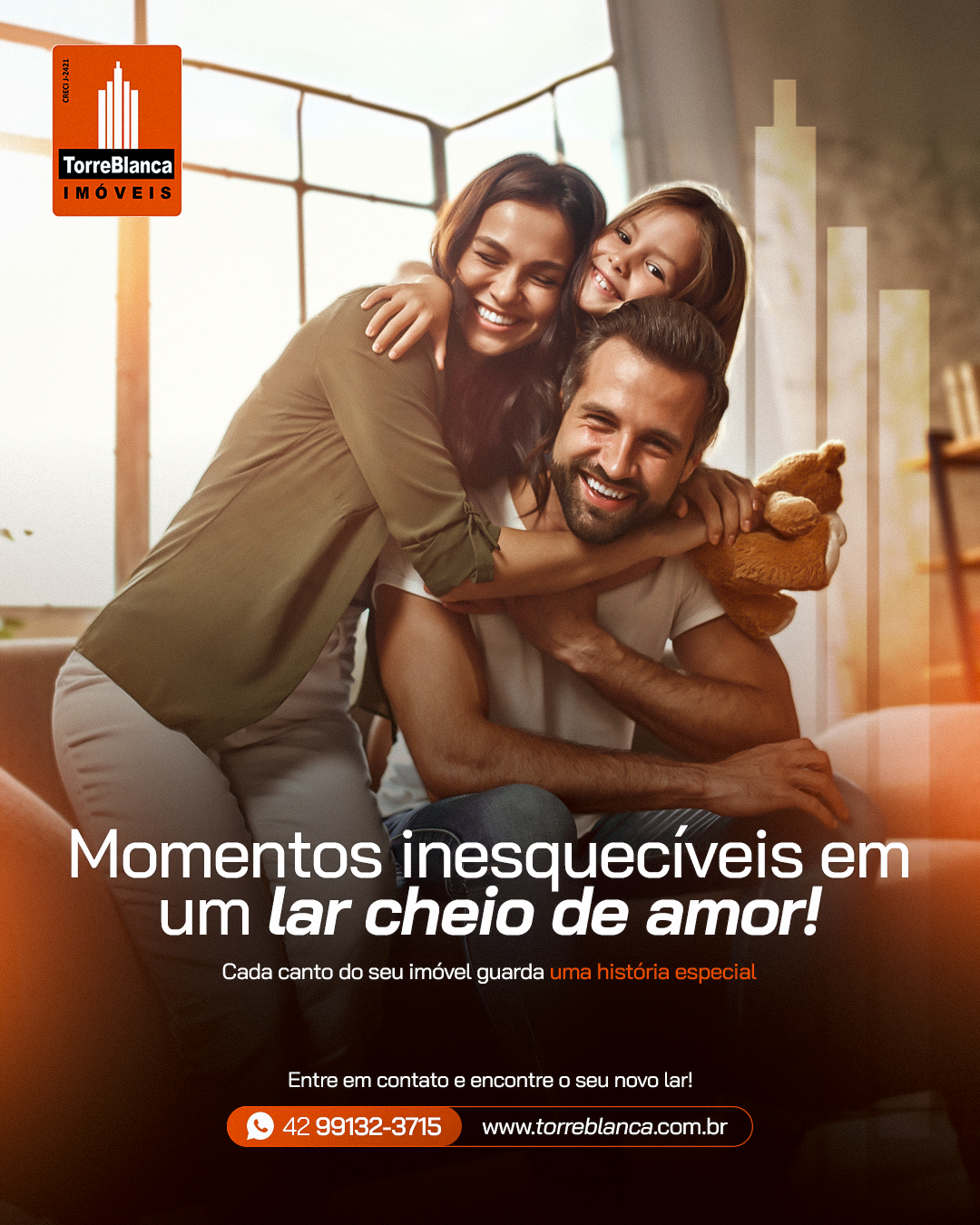 Momentos inesquecíveis acontecem em um lar cheio de amor! 🏡🧡
